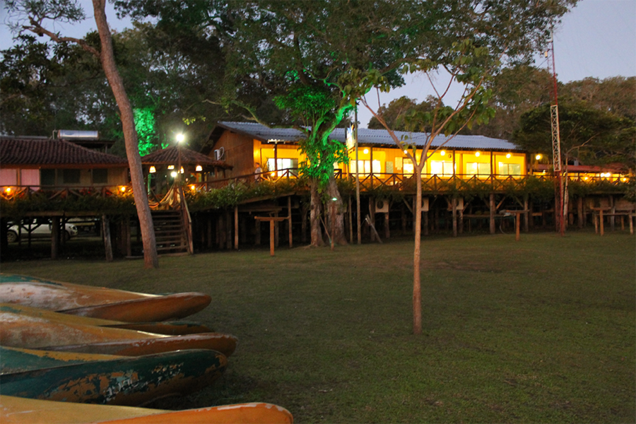 Pantanal Jungle Lodge buitenkant