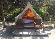 Glamping tent