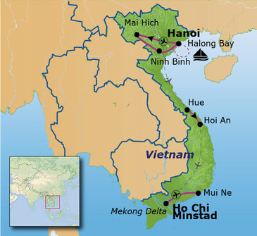 Route Vietnam, 23 dagen