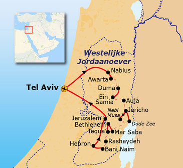 Wandelen door de Westelijke Jordaanoever