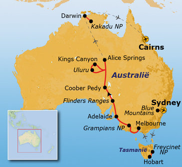 Australië reis, 29 dagen