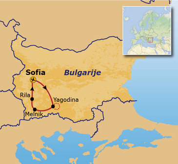 Route Bulgarije - 8 dagen