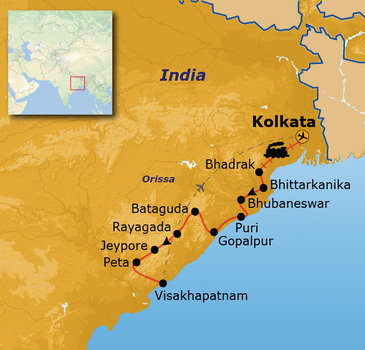 Route Orissa, 23 dagen