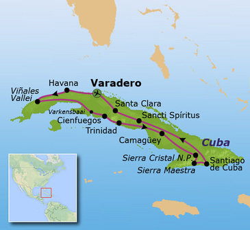 Route Cuba, 19 dagen