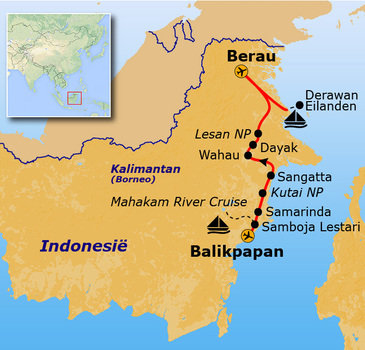 Kalimantan, 22 dagen