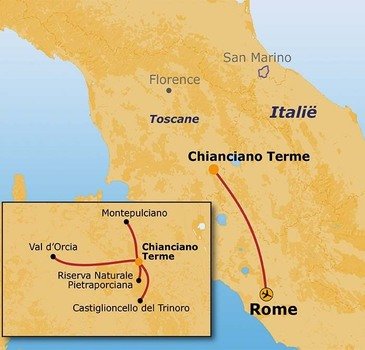 Route Italie - Cultuurreis, 7 dagen
