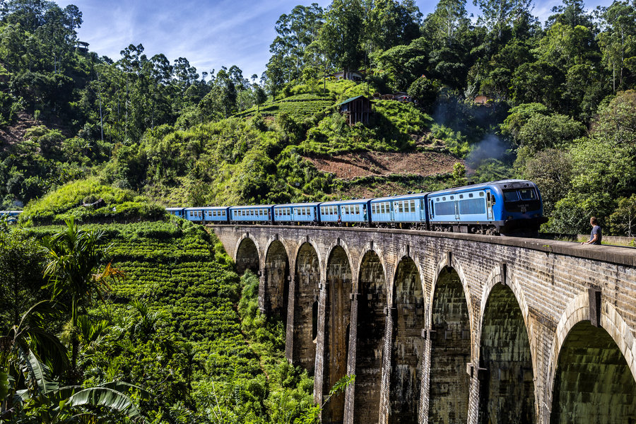 Nine arch bridge