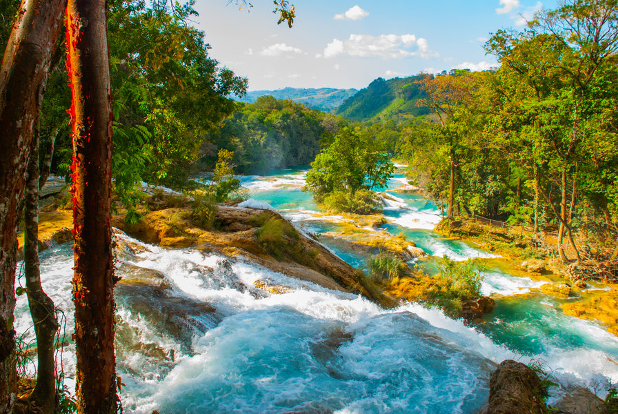 Watervallen Mexico