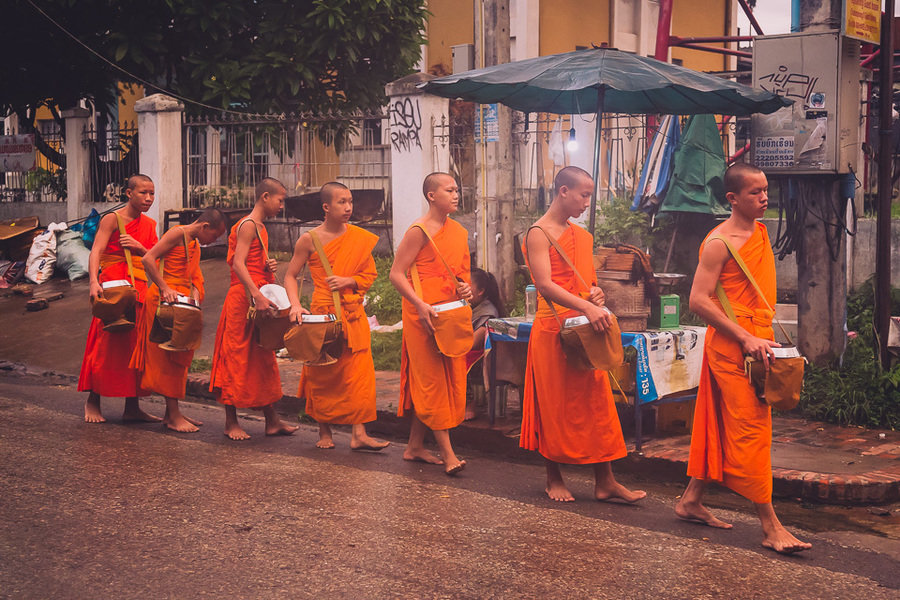 Luang Prabang monniken
