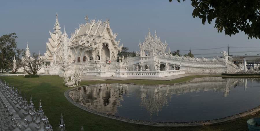 Chiang Rai witte tempel