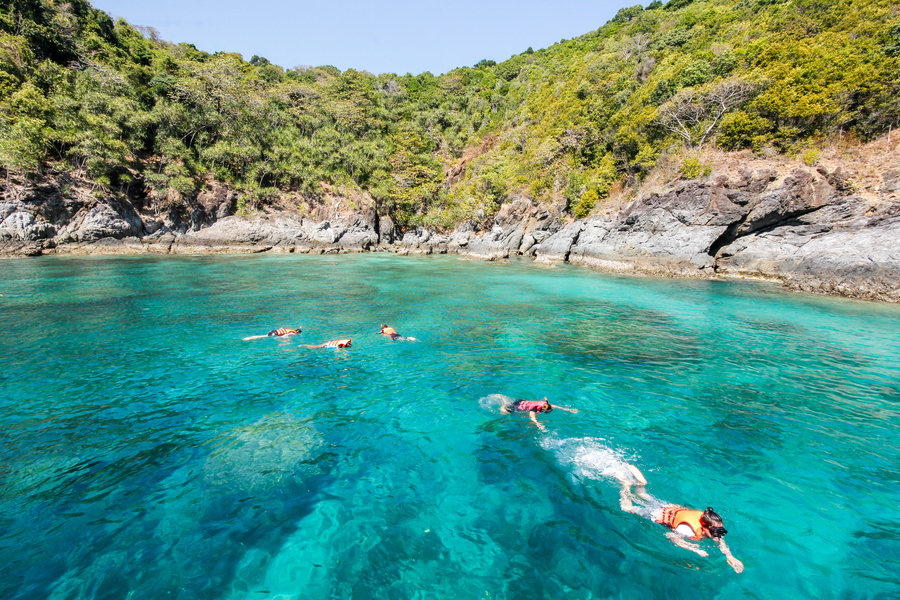 Thailand strand en snorkelen