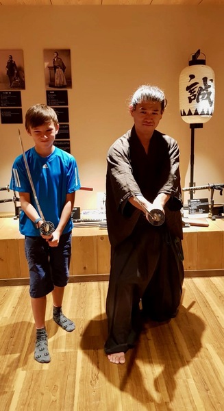 Zwaardvechttraining