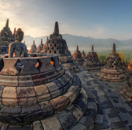 Borobudur Indonesië