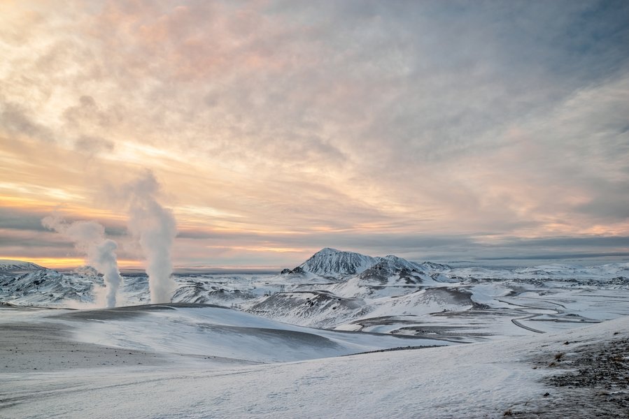 Námaskarð winter