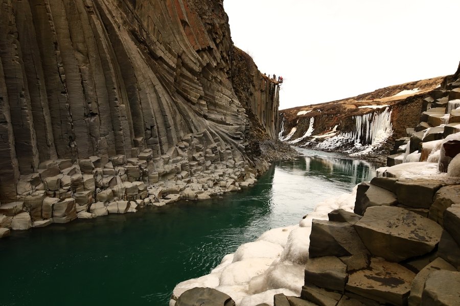 Stuðlagil canyon