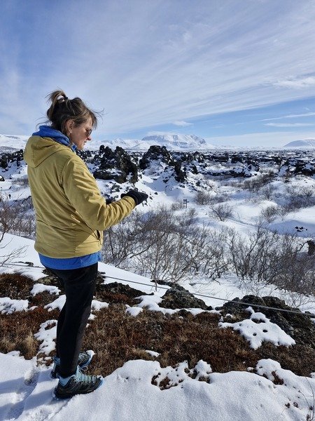 Dimmuborgir uitzicht