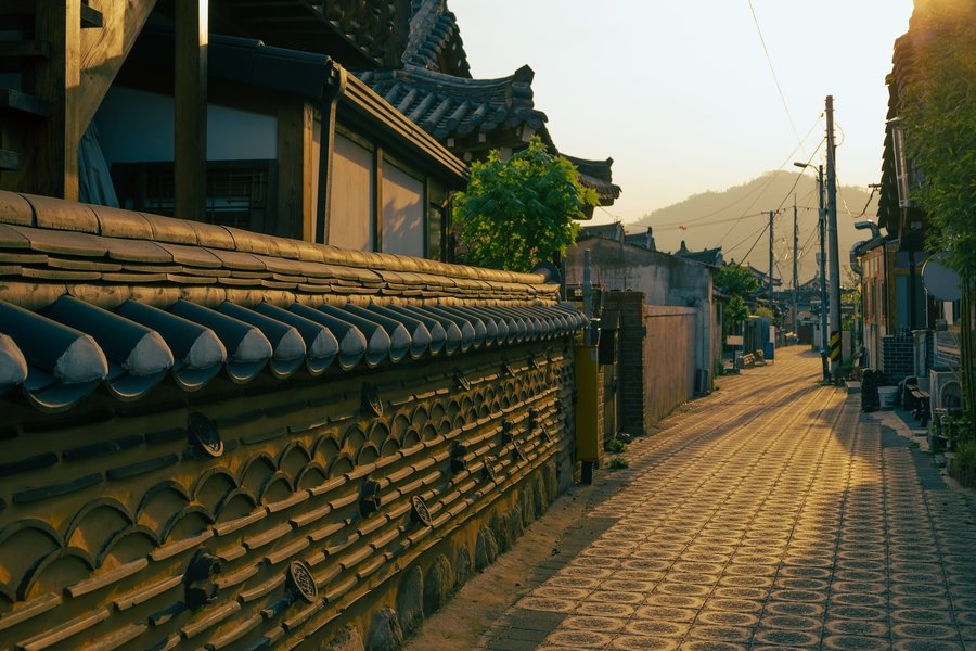 Hwangridan-gil street, Gyeongju