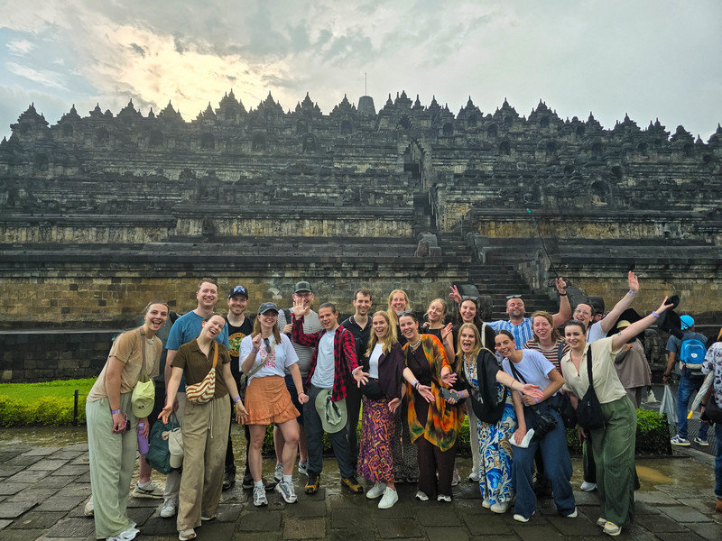 Groepsfoto Borobudur2