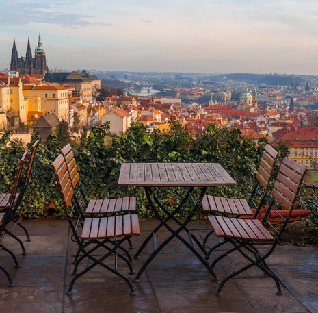 Praag uitzicht