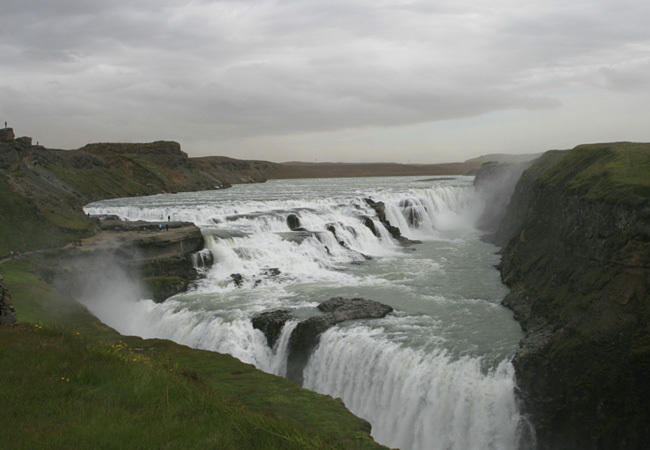 Watervallen IJsland