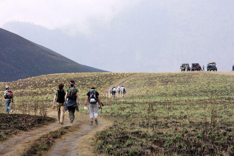 Wandeling bij Bromo