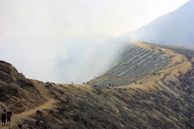 Ijen vulkaan Indonesië