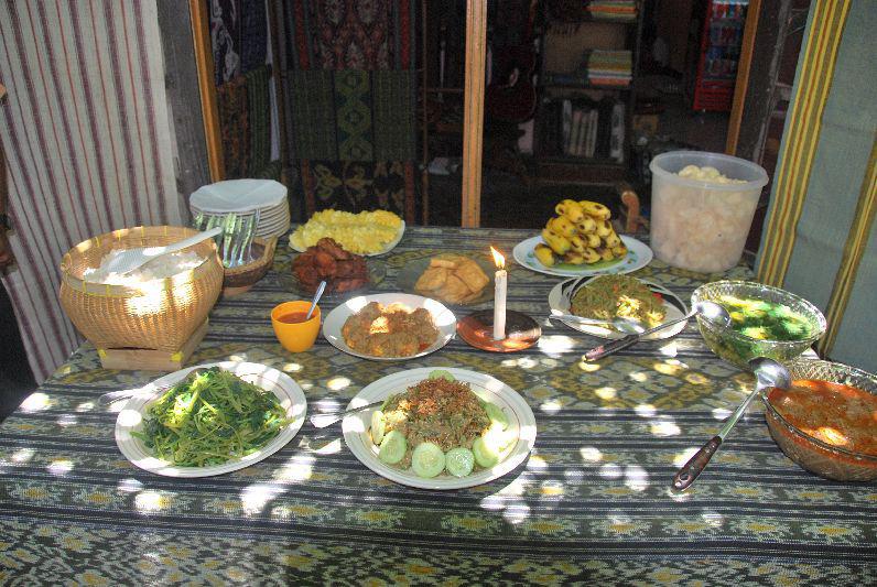 Locale lunch Indonesië