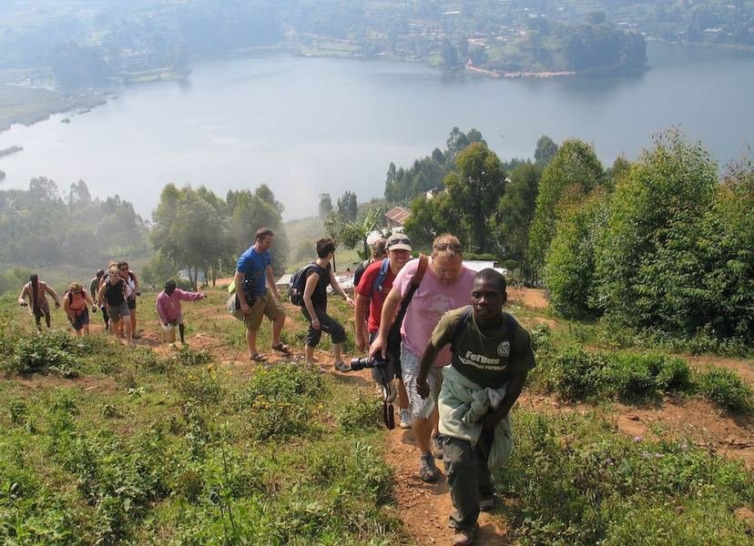 Kyabahinga wandeling