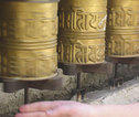 Rondreis Nepal Boeddhistische gebedsrollen