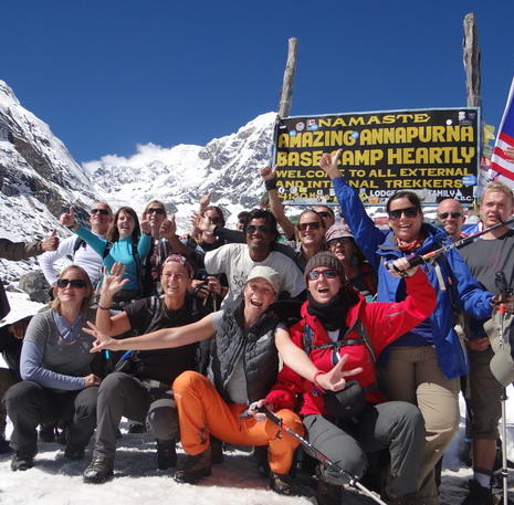 Rondreis Nepal Annapurna Basecamp groep