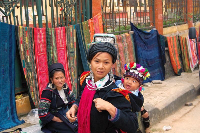 Lokale bevolking Sapa in Vietnam