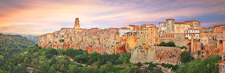 Toscane, stad, mooi