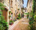 Italië, Toscane, dorp