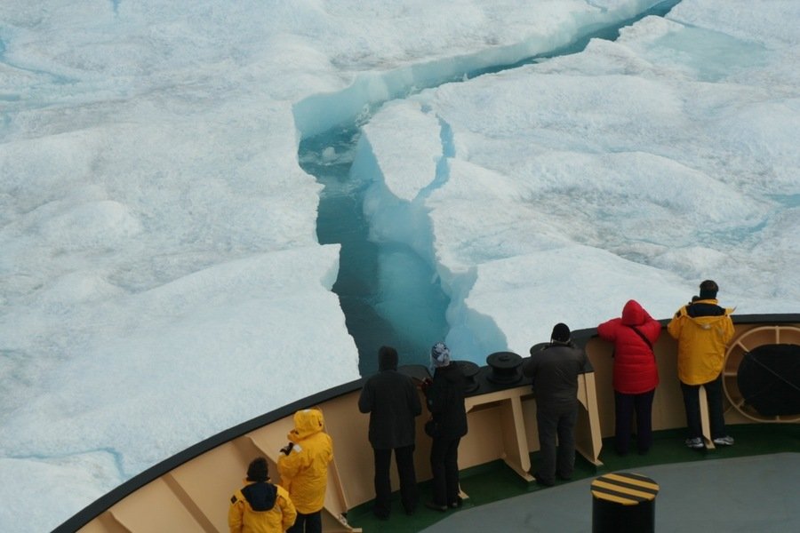 ijsbreker ijs schip