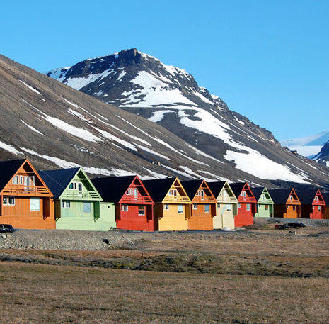 Huizen Spitsbergen