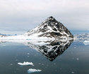 Bergpiek Spitsbergen