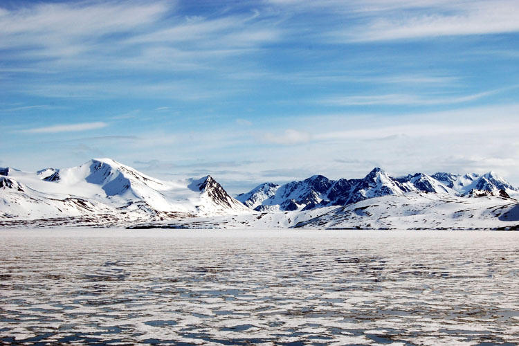 Landschap Spitsbergen