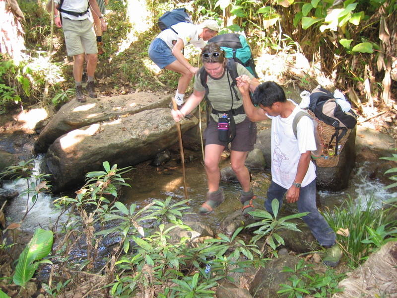 Wandelen tijdens driedaagse trekking