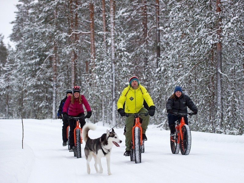 Rondreis Lapland fatbiking