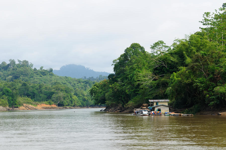 Kalimantan, Mahakam rivier