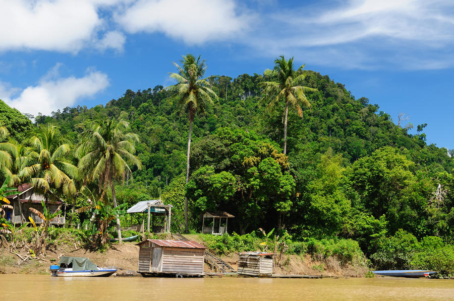 Kalimantan, Mahakan rivier