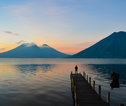 Zonsondergang Atitlan
