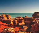 Broome beach stenen