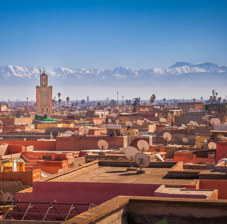Marrakesh Atlas gebergte