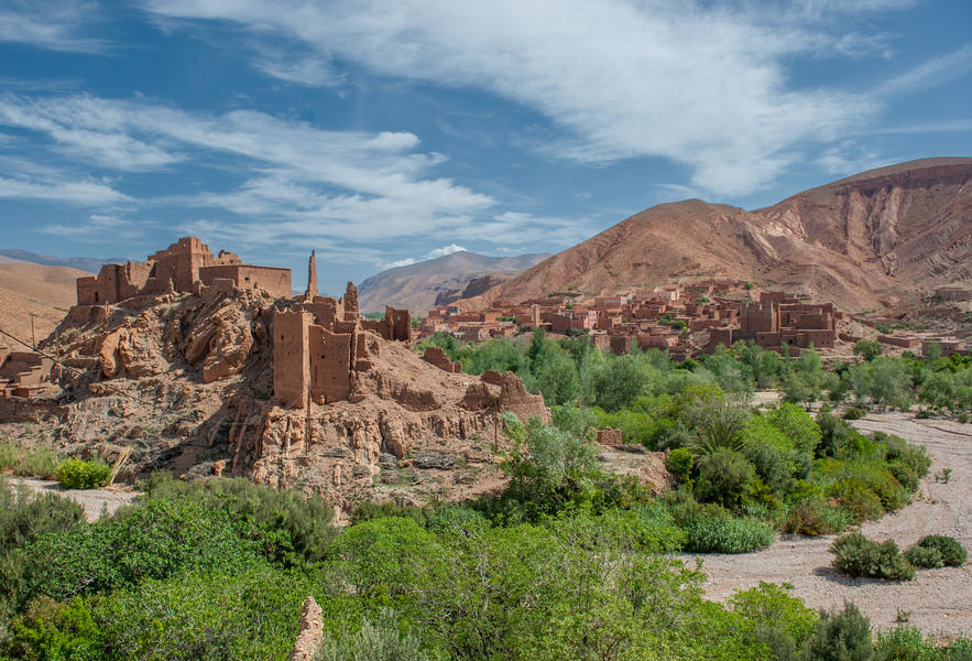 Kasbah bij Todra