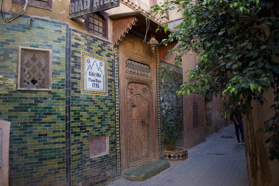 Marokko deur mozaiek