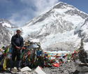 Op het Everest Base Camp