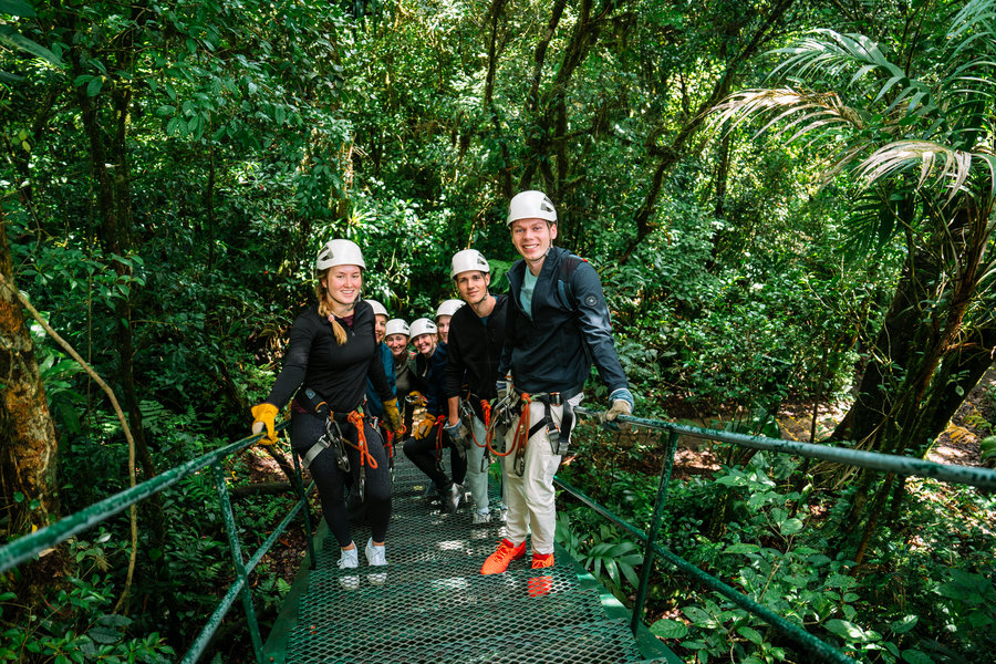 Familiereis Canopy Costa Rica