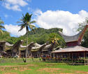 Toraja - zadeldak woningen