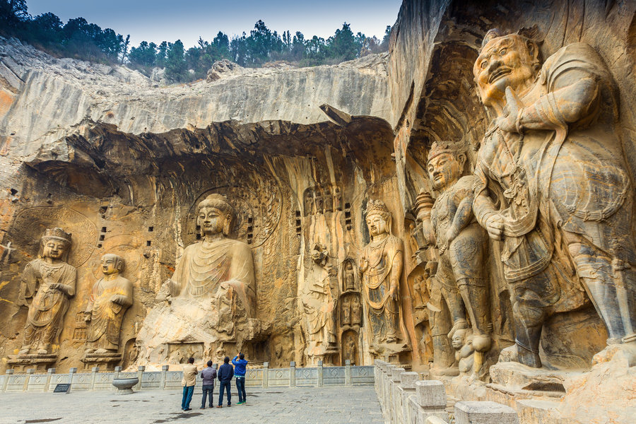 Rondreis China Longmen grotten